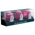 Satisfyer Egg Bubble - onanitägg - 3-pack
