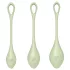 Satisfyer - Geishakulor set - 3 delar - grön