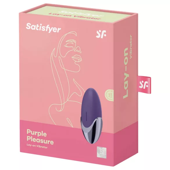 Satisfyer Purple Pleasure - uppladdningsbar klitorisstimulator (lila)