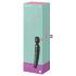 Satisfyer Wand-er Woman - massagevibrator - vattentät - svart