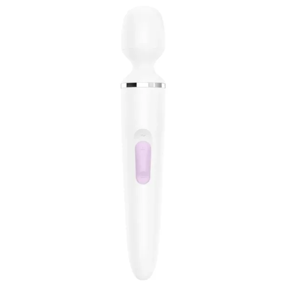 Satisfyer Wand-er Woman - vattentålig massagevibrator (vit)