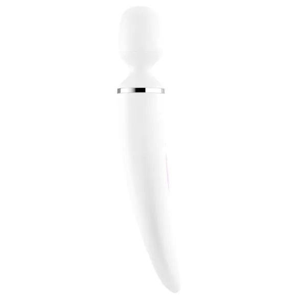 Satisfyer Wand-er Woman - vattentålig massagevibrator (vit)
