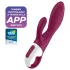Satisfyer Heated Affair - värmande klitorisstimulator vibrator - röd