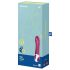 Satisfyer Big Heat - uppladdningsbar, värmande G-punktvibrator (röd)