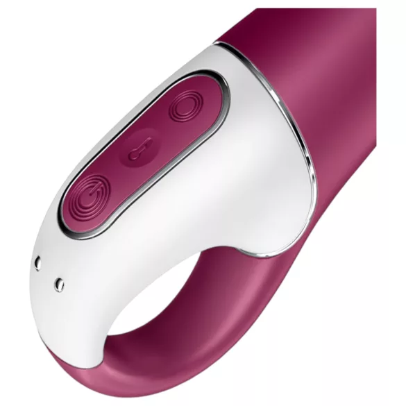 Satisfyer Hot Spot - G-punktvibrator med värme - uppladdningsbar - röd