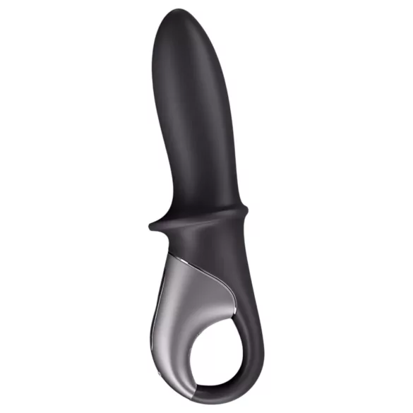 Satisfyer Hot Passion - App-styrd värmande analvibrator (svart)