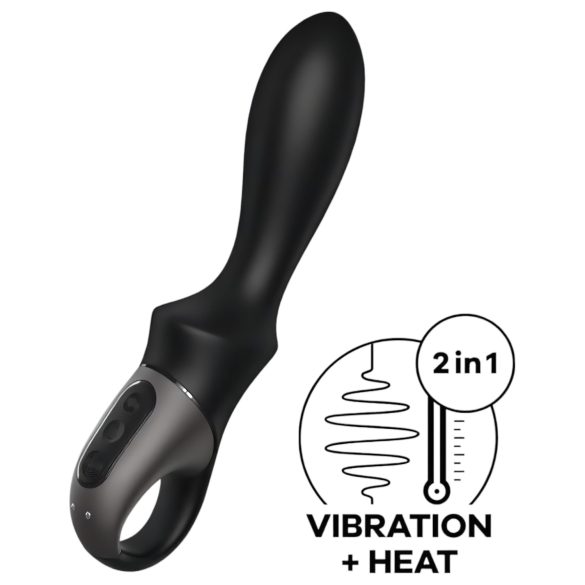 Satisfyer Heat Climax - smart värmande analvibrator (svart)