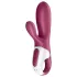 Satisfyer Hot Bunny - appstyrd värmande klitorisvibrator med öron (röd)