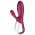 Satisfyer Hot Bunny - appstyrd värmande klitorisvibrator med öron (röd)