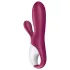 Satisfyer Hot Bunny - appstyrd värmande klitorisvibrator med öron (röd)