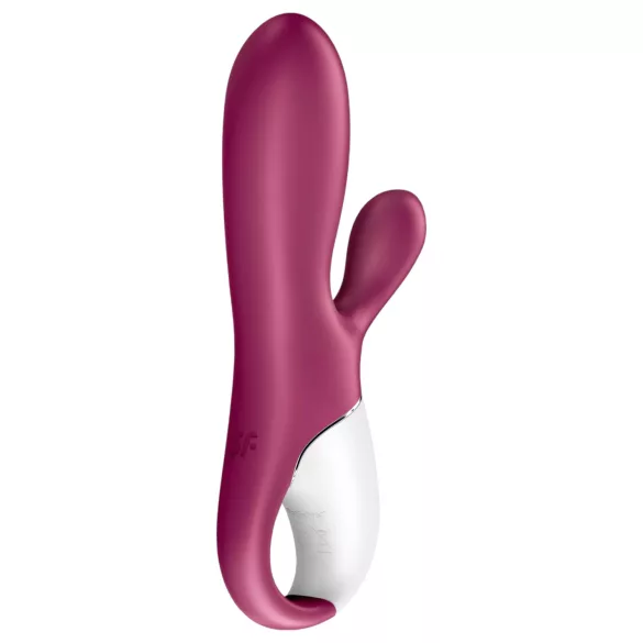 Satisfyer Hot Bunny - appstyrd värmande klitorisvibrator med öron (röd)
