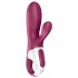 Satisfyer Hot Bunny - appstyrd värmande klitorisvibrator med öron (röd)