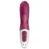 Satisfyer Hot Bunny - appstyrd värmande klitorisvibrator med öron (röd)