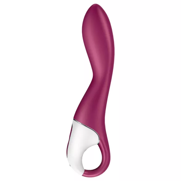 Satisfyer Heated Thrill - App-styrd uppvärmd vibrator (röd)