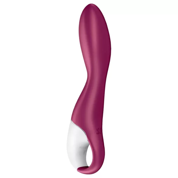 Satisfyer Heated Thrill - App-styrd uppvärmd vibrator (röd)