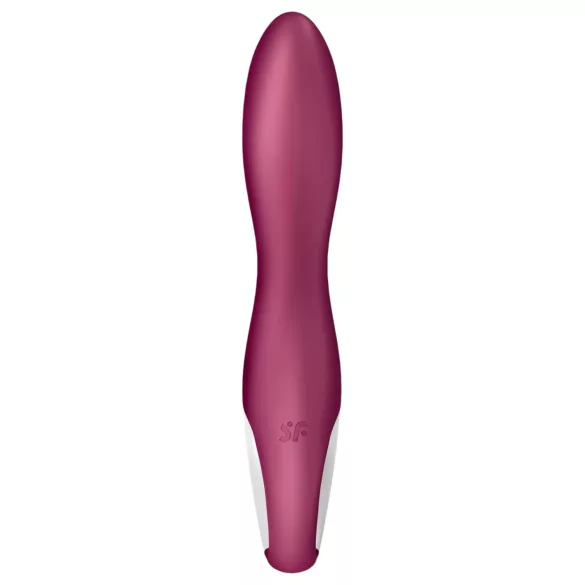 Satisfyer Heated Thrill - App-styrd uppvärmd vibrator (röd)