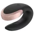 Satisfyer Double Love - Parvibrator med app- och fjärrkontroll (svart)