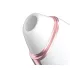 Satisfyer Love Triangle - Appstyrd luftvibrator för klitorisstimulering (vit)