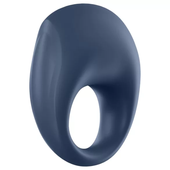 Satisfyer Strong One - penisring med vibration - blå - silikon