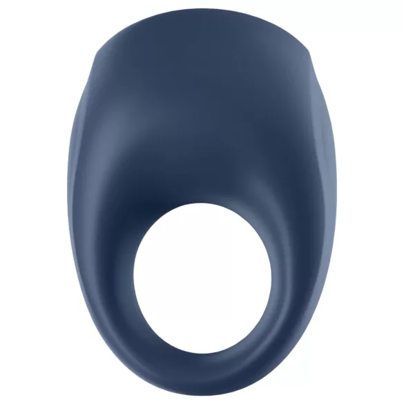Satisfyer Strong One - penisring med vibration - blå - silikon