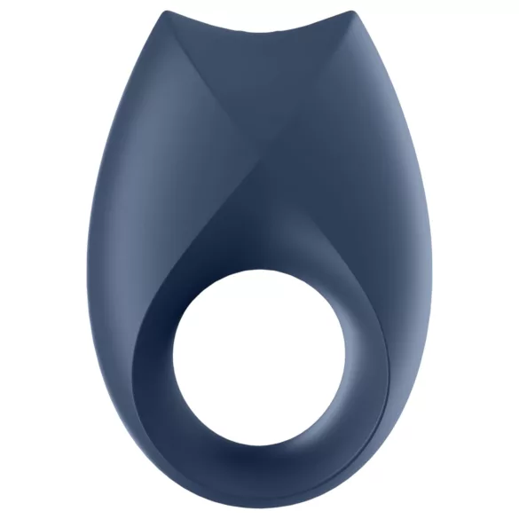 Satisfyer Royal One - App-styrd vibrerande peniskringla för män (blå)