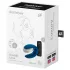 Satisfyer Double Love - App-styrd parvibrator (blå)