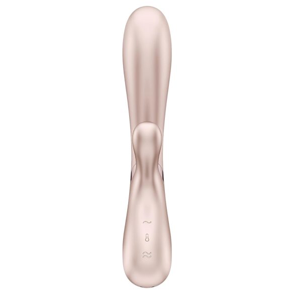Satisfyer Hot Lover - vibrator med värmefunktion - silver