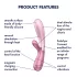 Satisfyer Hot Lover - vibrator med värmefunktion - rosa