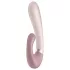 Satisfyer Heat Wave - uppvärmd rabbitvibrator - smart funktion - beige