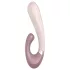 Satisfyer Heat Wave - uppvärmd rabbitvibrator - smart funktion - beige
