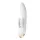 Satisfyer Double Flex - App-styrd vibrator med klitorisklämmor (vit)