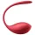 Satisfyer Shiny Petal - vibrerande ägg med fjärrkontroll - röd