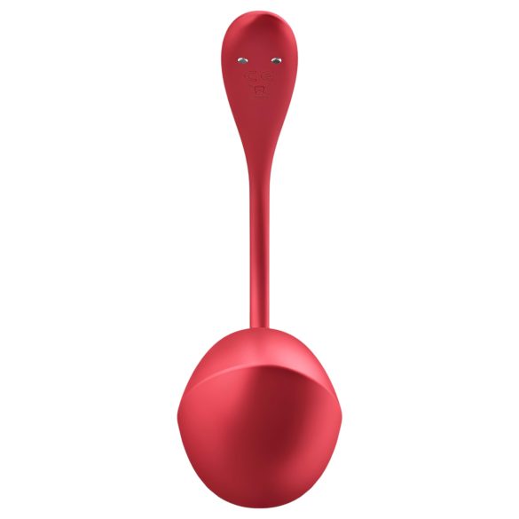 Satisfyer Shiny Petal - Vibrerande ägg med fjärrkontroll (röd)