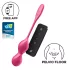 Satisfyer Love Birds 2 - App-styrd vibrerande geishakulor (rosa)