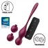 Satisfyer Love Birds Vary - App‑styrd vibratorisk geishaboll (röd)