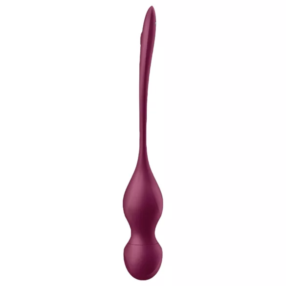 Satisfyer Love Birds Vary - App‑styrd vibratorisk geishaboll (röd)