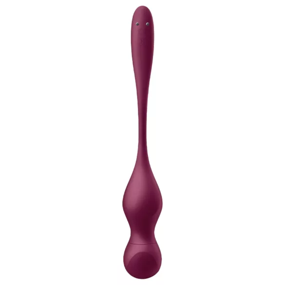 Satisfyer Love Birds Vary - App‑styrd vibratorisk geishaboll (röd)