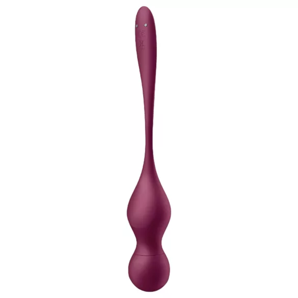 Satisfyer Love Birds Vary - App‑styrd vibratorisk geishaboll (röd)