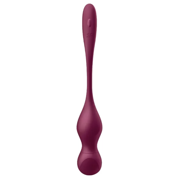 Satisfyer Love Birds Vary - App‑styrd vibratorisk geishaboll (röd)