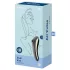 Satisfyer Dual Kiss - vibrator för vagina och klitoris - uppladdningsbar - svart