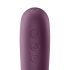 Satisfyer Dual Kiss - 2i1, vaginal- och klitorisvibrator (lila)