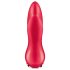 Satisfyer Rotator Plug 1 - pärlförsedd analvibrator (röd)