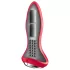 Satisfyer Rotator Plug 1 - pärlformad analvibrator (röd)