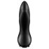 Satisfyer - analplugg med kulor - vibrator - svart