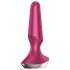 Satisfyer Plug-ilicious 2 - smart analvibrator (röd)