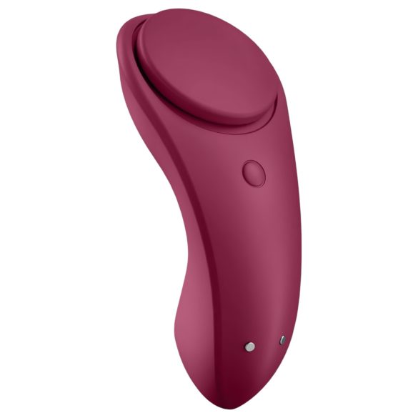 Satisfyer - vibrator för trosor - fjärrstyrd vattentät - röd