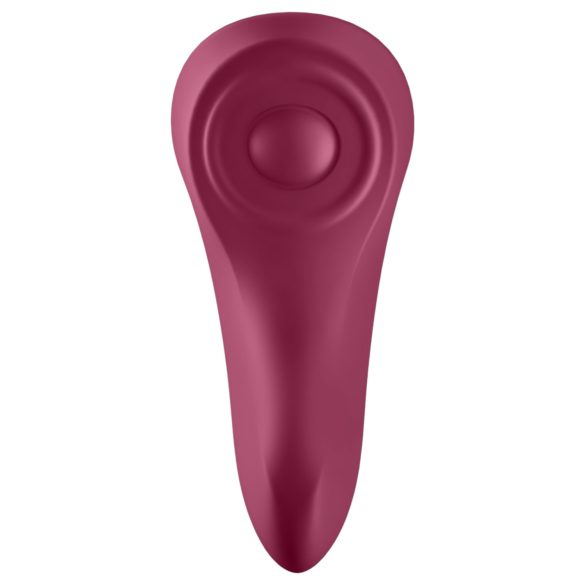 Satisfyer - vibrator för trosor - fjärrstyrd vattentät - röd