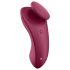 Satisfyer - vibrator för trosor - fjärrstyrd vattentät - röd