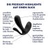 Satisfyer Top Secret Plus - smart 3-armad vibrator (svart)