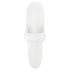 Satisfyer Bold Lover - uppladdningsbar fingervibrator - vattentät - vit